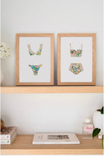 Load image into Gallery viewer, Dazzle and Dance bikini print
