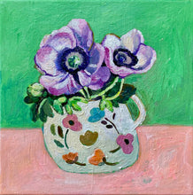 Load image into Gallery viewer, &#39;Anemones in vase&#39; Original Artwork
