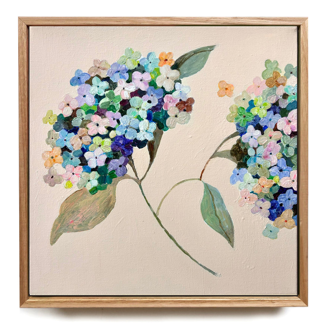 Blue Hydrangeas - Original Artwork