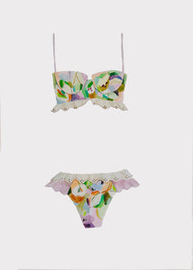 Bouganvillea bikini print