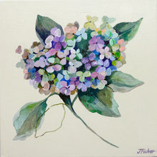 Load image into Gallery viewer, Single Hydrangea - Original Artwork
