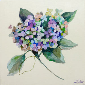 Single Hydrangea - Original Artwork