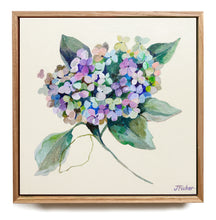 Load image into Gallery viewer, Single Hydrangea - Original Artwork
