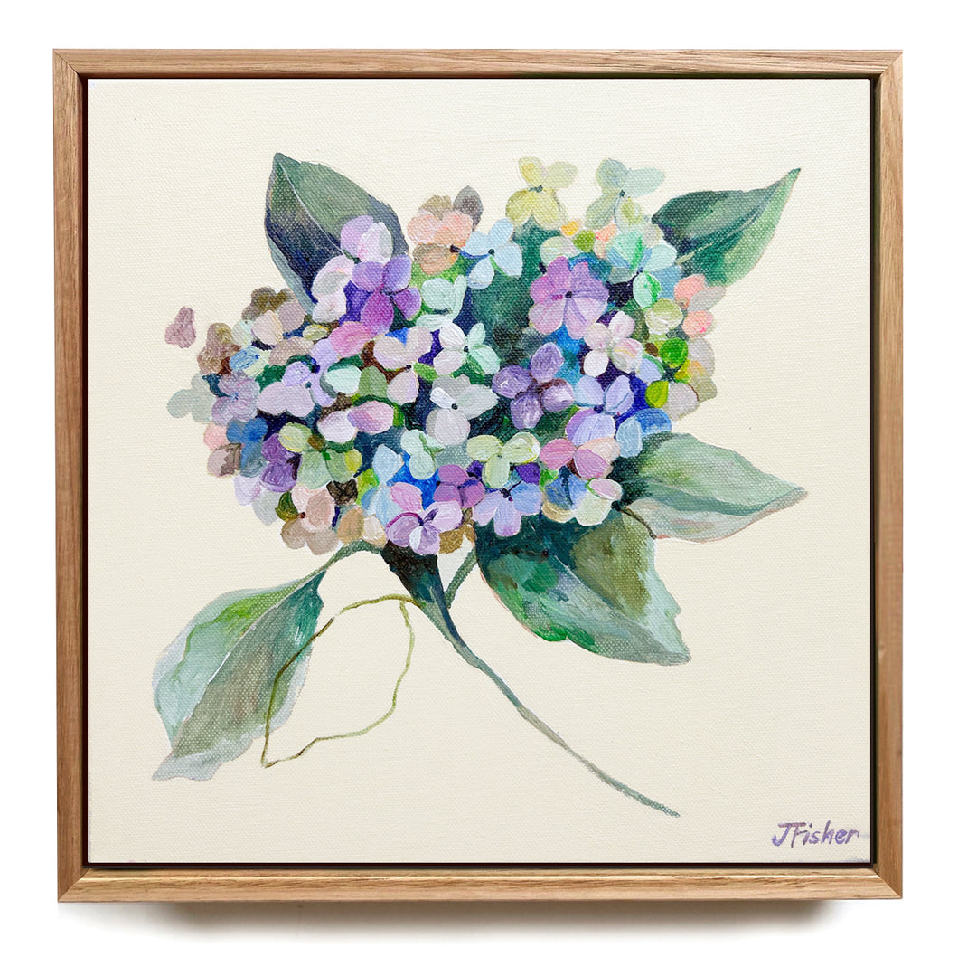 Single Hydrangea - Original Artwork