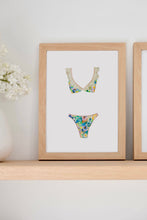 Load image into Gallery viewer, Faraway Meadow bikini print
