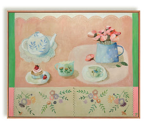 'Strawberry Teatime'- Giclee Fine Art Print